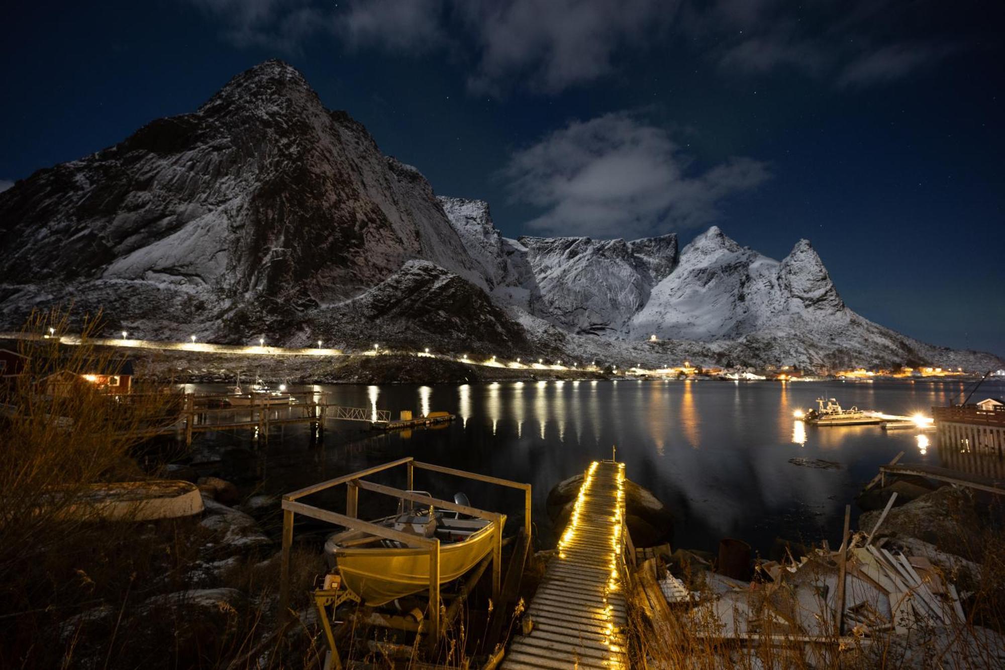 Reine Retro Villa - Cozy Villa With A Fantastic View Exteriér fotografie