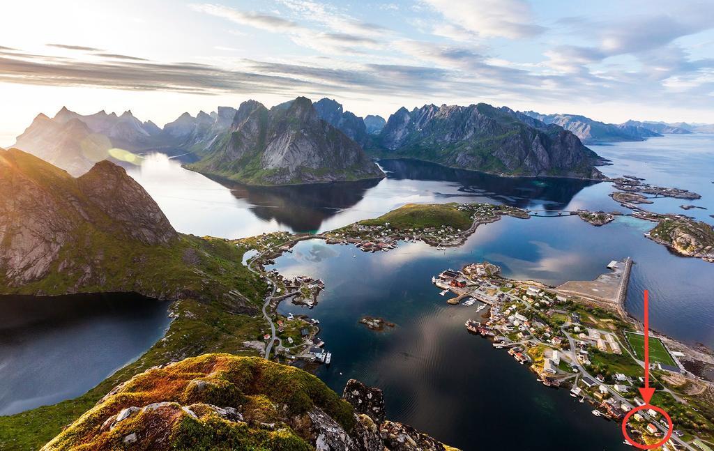 Reine Retro Villa - Cozy Villa With A Fantastic View Exteriér fotografie
