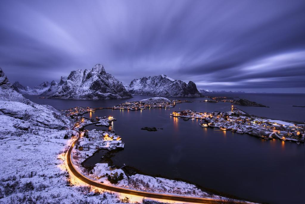 Reine Retro Villa - Cozy Villa With A Fantastic View Exteriér fotografie